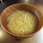 VEGAN CAFE 喜雨 - 味噌汁