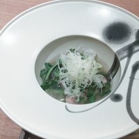 日本料理 斗南 - 鶏と山菜の煮物？