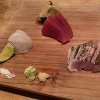 食幹 渋谷 - お刺身盛り合わせ