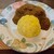 シャミアナ - 料理写真:サービスセット チキンカレー 税込880円のチキンカレー