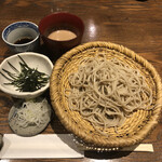 蕎麦小路 さわらび - 夜③ ごまくるみ蕎麦