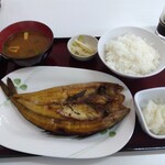 四日市ヒモノ食堂 - 真ほっけ定食