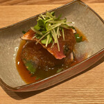 もちづき - 鰹のタタキ　生海月　チリ酢