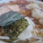 よっててい - ワンタン麺大盛@￥950