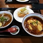 中華料理 アモイ - 天津飯ラーメンセット　７３０円
