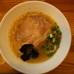 麺や 一想 - 鶏白湯 醤油(800円、真上から)