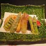 なだ万 - 野菜天麩羅