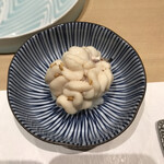 鮨処 有馬 - 白子 on the ご飯