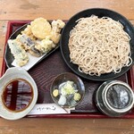 Teuchi Soba Matsuasa - 野菜・きのこ天せいろ