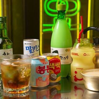 We have a wide variety of drinks that you can enjoy along with our carefully selected dishes.