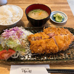 とんかつ とん樹 - 特選上ロースカツ定食 2,580円