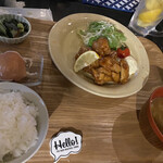 ち～家食堂 - 鶏南蛮定食　850円