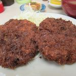 食事処まるに - メンチカツ
