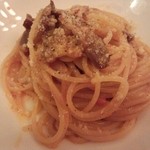 ビミナーレ - 自家製ベーコンとあめ色玉ねぎのトマトソース
      バスタ　アマトリチカーノ♡( ´艸｀)