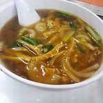 中華飯店 - そしてこちらが実物の牛モツそば