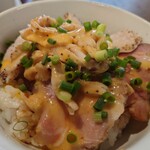 ラーメン家 こゝろ - ミニチャシュ丼♪