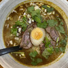 極 蘭州拉麺 - カレー牛肉拉麺