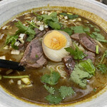 極 蘭州拉麺 - カレー牛肉拉麺