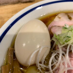手打式超多加水麺 ののくら - 煮玉子