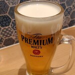 鮨・酒・肴 杉玉 - 生ビール