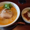 Ramensesami - チャーシュー担々麺 950円、麻婆春雨丼 200円