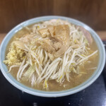 らーめん 蓮 - 【大盛】ラーメン　カラメ　アブラ　ショウガ