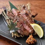 Charcoal-grilled thick-sliced Cow tongue