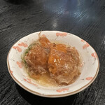 雁木亭 - トマトのゴマ豆腐あげ出し