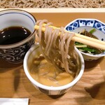 鳥かく - 蕎麦によく絡む！