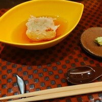 天ぷら 銀座おのでら 並木通り店 - 揚げ豆腐