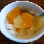 あうら橘 - 杏仁豆腐(2013/04/15撮影)