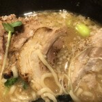 ドラゴンラーメン - 炙りチャーシューが３つも！