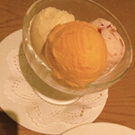 Peter Luger Steak House Tokyo - アイス3種盛り