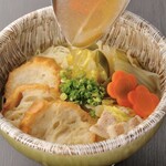 Shiraishi Umen with Shiroishi specialty oil gluten