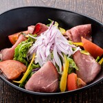 Domestic roast beef salad