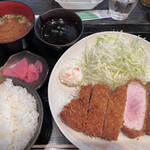 さくとん - 上ロースかつ定食８９０円