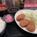 さくとん - ひれかつ定食７９０円
