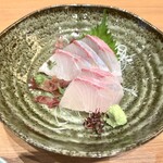 魚がし料理嘉鮮 - 天然カンパチ（980円）