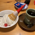 Komeda Kohi Ten - ジャンクな味のソフトクリームが良い