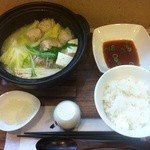 Mitsusedorihompo - 水炊き鍋680円