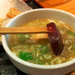 会津ラーメン 和 - 大好きな塩つけ汁