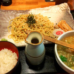 会津ラーメン 和 - 特製青じそ塩つけ麺