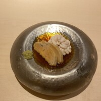 あん肝、白子ポン酢