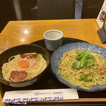 洋麺屋五右衛門 - ハーフアンドハーブセットC  1550円