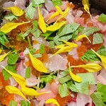 [September] Colorful Seafood Kamameshi (rice cooked in a pot)