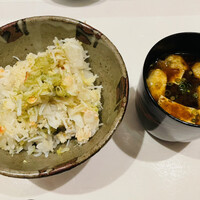 うぶか - 飯物、赤出汁、香物