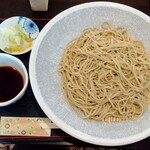 蕎麦 アラカルトつたや - 新そば おおもり十割