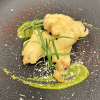 真鱈白子のフリット　又は　ムニエル