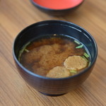 みのる食堂 - お味噌汁