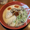 ラーメン まこと屋 - 煮玉子牛じゃんラーメン